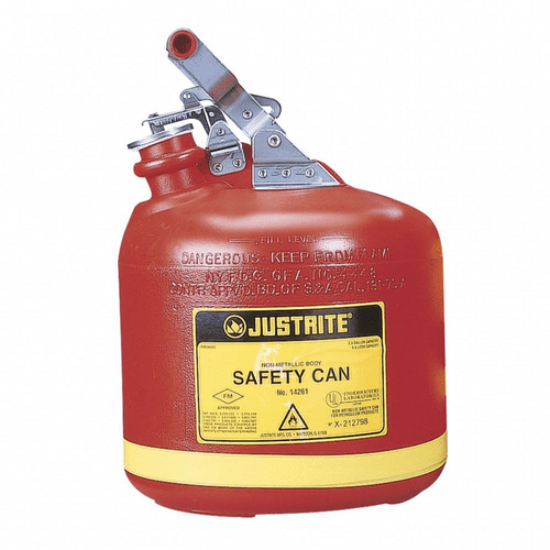 9.5 Ltr. Polyethylene Safety Can for flammables  14261